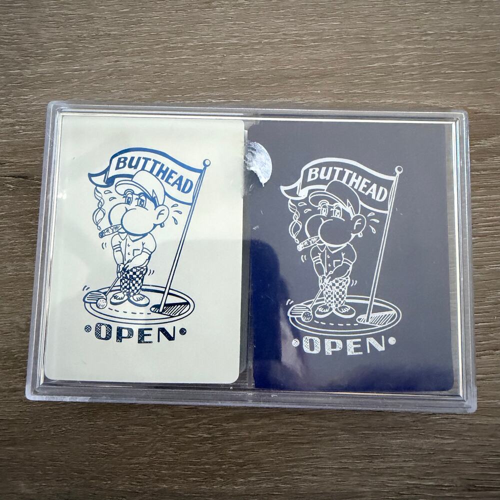 Butthead Open Golf Themed Playing Cards Deck
